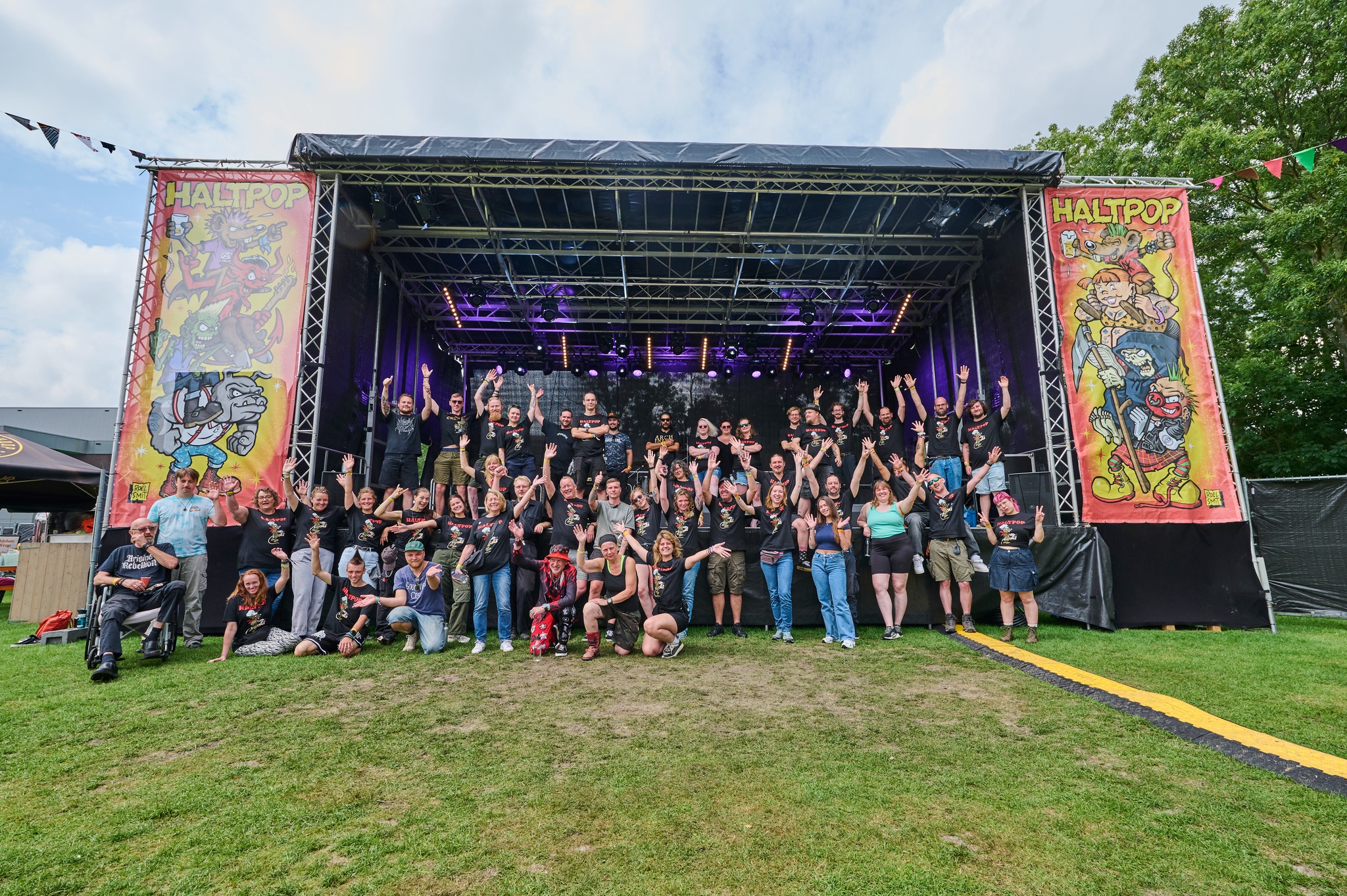 groepsfoto vrijwilligers